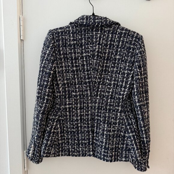 NWT Generation Love Navy Tweed Blazer - Picture 7 of 7